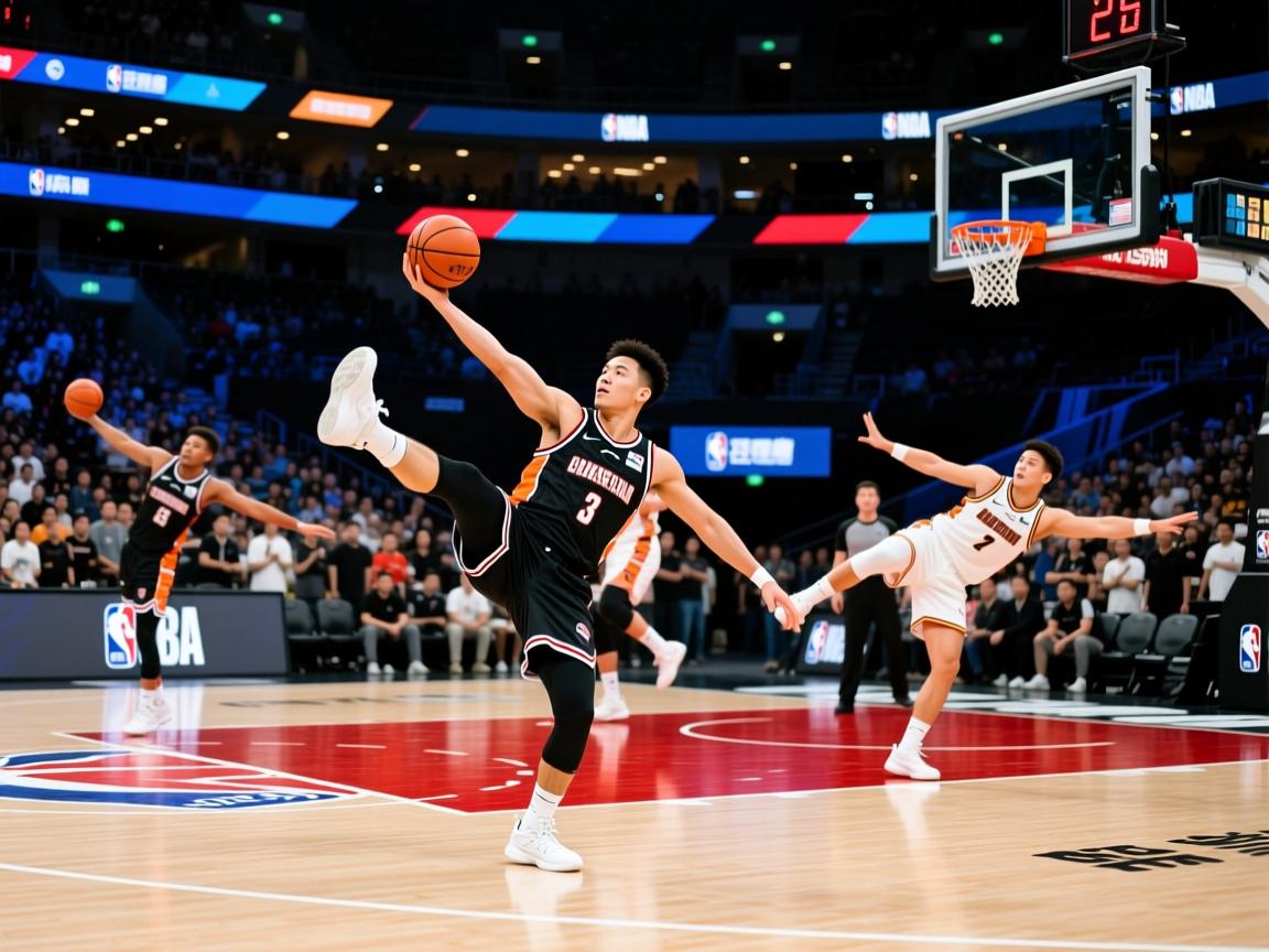 篮球名将花式表演吸引大批球迷 第3张